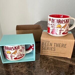 Starbucks Nebraska Mug - Red and White